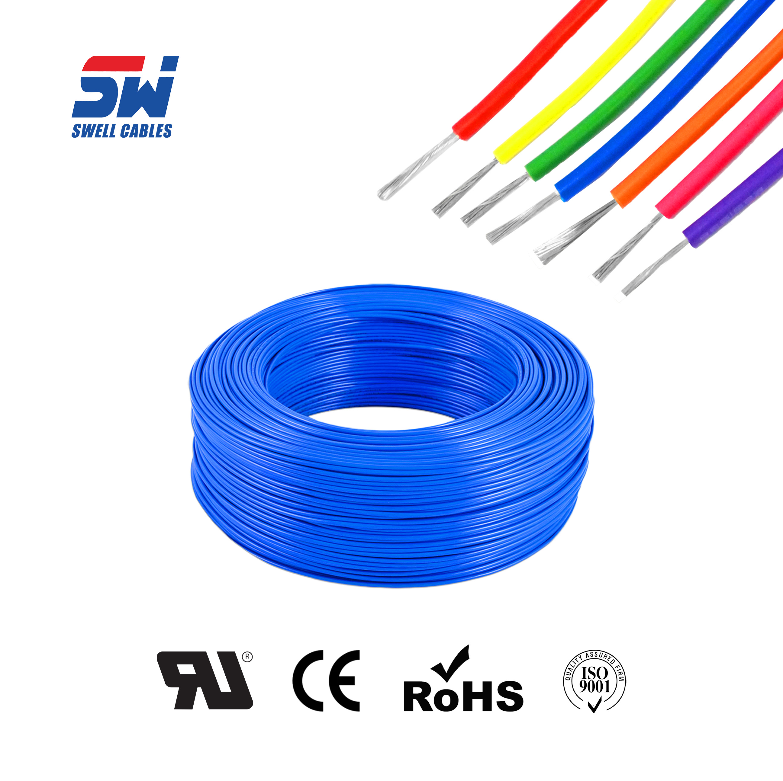 UL3132 High-Temperature Silicone Rubber Hook-Up Wire Flexible Cable
